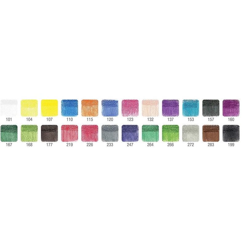 Box Of 24 Polychromos Artists Pastels