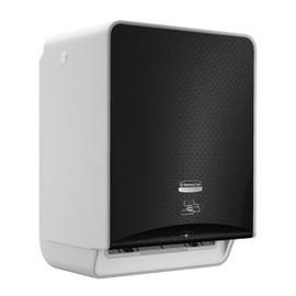 Kimberly-Clark Professional ICON Automatic Hard Roll Paper Towel Dispenser (58720), Black Mosaic Faceplate, Wall Mounted, for Commercial Hand Towels (Qty 1)