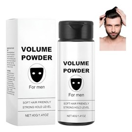 Polvo Voluminizador Cabello Hombres Peinado Polvo Absorbente Grasa Capilar Peinado Perfecto 40g Retoque Cabello Peinado                               
