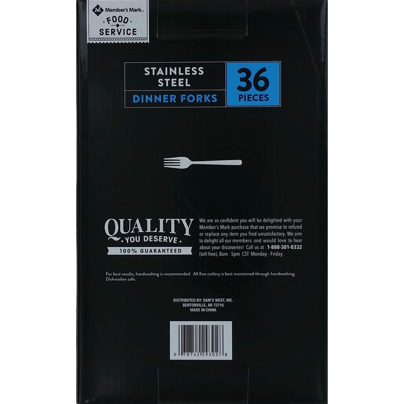 Daily Chef Dinner Forks - 72 Pcs.