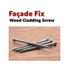 Box of 200 Redhawk Fasteners® Façade Fix Wood Cladding Screw