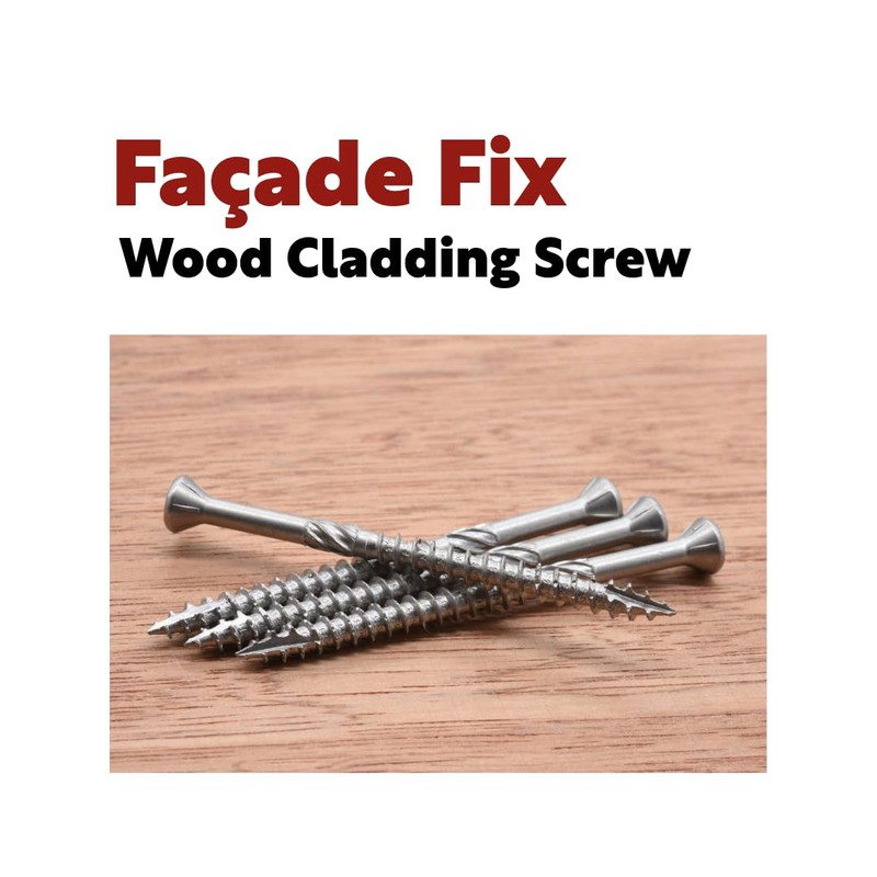 Box of 200 Redhawk Fasteners® Façade Fix Wood Cladding Screw