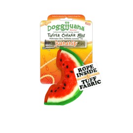 Doggijuana | Tuffer Chewer Mini Refillable Watermelon Slice Toy