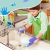 Kids Disposable Nitrile Gloves for 4-10 Years, Suitable for Cooking,