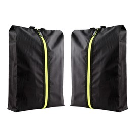 2PCS Travel Shoe Bags, Active Carbon, Sports Compatible, Water Resistant, Smell Proof, Lightweight
