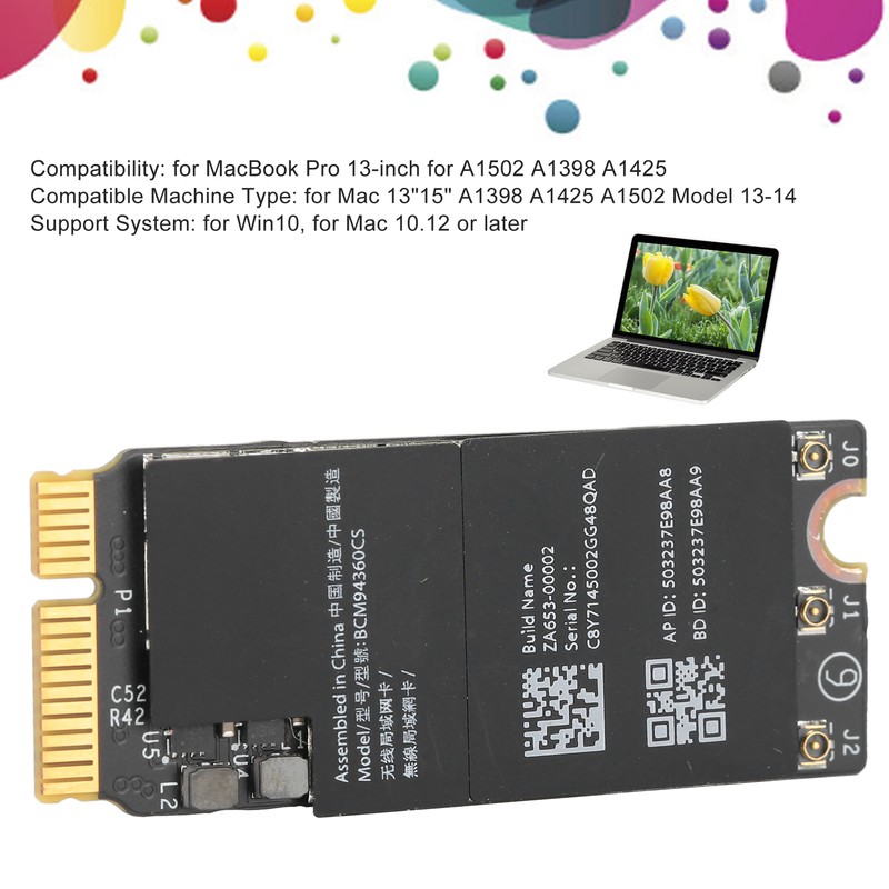 BCM94360CS Wifi Card for Bluetooth 4.0 Gigabit Wireless Network Card