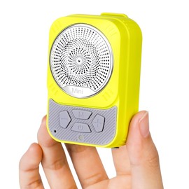 TECMIYO Wearable Bluetooth Speaker, Mini Clip-On Speaker Valentines Gifts for Women/Men-Outdoor Portable Speaker Suitable Cycling, Running, Hiking, Music & Calls