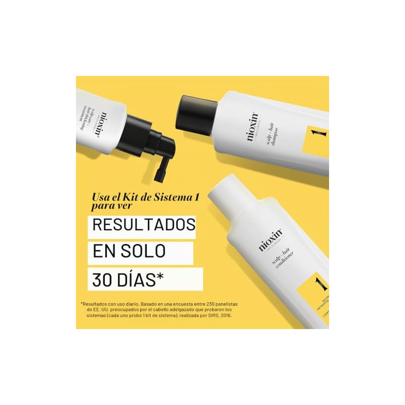Nioxin Scalp and Hair Leave-In Treatment System 1 for Fine