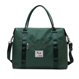 FANDARE Women Travel Bags Weekender Carry on for Women Sports Gym Bag Men Workout Handbag Sports Travel Duffel Bag Overnight Duffle Bags Swim Hospital Shoulder Crossbody Bag Green