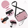 ANNASAMDO Mini Suitcase, Shoulder Bag, Small Suitcase Bag, Handbag, Inner