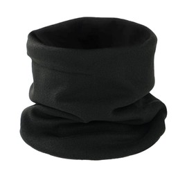 SHEVERCH Black Winter Neck Warmer for Cold Weather Warm Neck Gaiter Face Mask Men Women Face Cover Scarf Ski Cycling Hiking