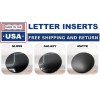 Advanced Trims Red Raised Plastic Tailgate Letters Inserts NEW CHEVY