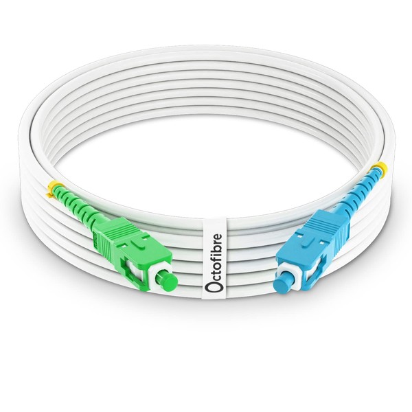 Octofibre - Freebox Fibre Optic Cable - 5m - Reinforced