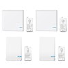 NineLeaf Wireless Light Switch and Reciever Kit, Wireless Switch Remote,