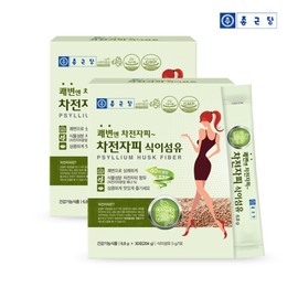 Jongkundang (Hyundai Hmall) Jongkundang Kwaebyeon En Psyllium Husk Dietary Fiber 2 Boxes Total 2 Months Supply / Powder Stick