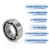 ACROPIX 6003 & Deep Groove Ball Bearings P5 17x35x10mm Lubricated