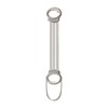 Ronyme Yoga Elastic Resistance Band,Back Stretching Tool Handle Elastic Puller