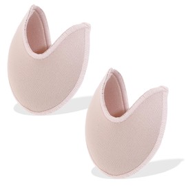 2pcs Soft Ballet Toe Pads Foot Care Toe 3.54 x 3.15inch High Heels Toe Caps Toe Pads for Pointe Shoes,Forefoot Wrap Dance Shoe Pads for Women Girls