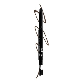 NYX Professional Makeup, Fill & Fluff, Lápiz para Cejas, Tono Ash Brown