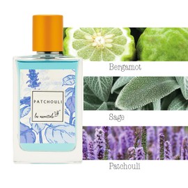 Les Essentiels Patchouli - Perfume for Women and Men - Woody Amber Womens and Mens Cologne - Opens with Pink Berry and Bergamot - 2.7 oz