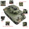 fisca Remote Control Tank, 2.4Ghz 15 Channel 1/20 Sherman M4A3