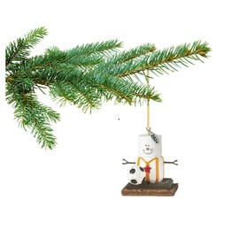 Smores Ornament - Cute Smores Sports Ornament 2024 - Choose from Hockey, Baseball, Soccker, Football, Golf Christmas Ornaments - Comes in a Gift Box so It's Ready for Giving (Soccer)
