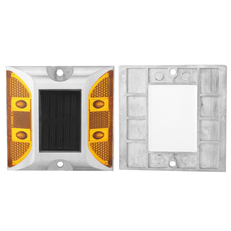 Casting Aluminum Road Stud Light Outdoor Solar Powered Lamp for