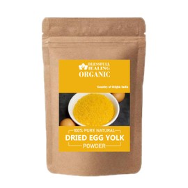 Blessfull Healing Organic Dried Egg Yolk Powder 100% Pure Natural 200 Gram / 7.05 oz
