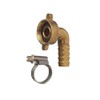 CORNAT TEC308151 1/2-inch Brass Angular Hose Coupling