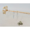 LTC Designs Sterling Silver Loop Drop Earrings Made With Austrian