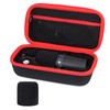 YOUSHARES MV7 Microphone Case Bag with Mic Cover Foam -