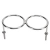 316 Stainless Steel Double Ring Cup Holder with Mounting Nut