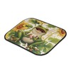Talayituse Frog Sunflower Butterfly Print Car Carpet Anti-Slip Waterproof Car