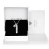 PRAYMOS Baseball Urn Necklace for Ashes 925 Sterling Silver Cremation