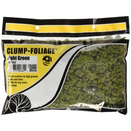 Woodland Scenics Clump Foliage 57.7 Cubic Inches-Light Green