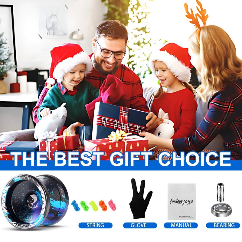 JOLESHARE Unresponsive Yoyo LT-01 for Pros and Responsive Yoyos for