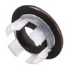 BWE Oil Rubbed Bronze Sink Basin Trim Overflow Cover Brass