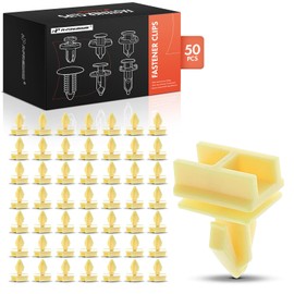 A-Premium 50PCS Nylon Wheel Opening Molding Retainer Clips Compatible with Ford F-150 F150 2015-2020 - For 10mm Hole