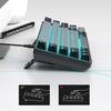 MageGee Portable 60% Mechanical Gaming Keyboard, MK-Box LED Backlit Compact