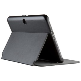 Verizon Folio Case, Screen Protector and Stylus Pen Bundle for Ellipsis 10 - Black