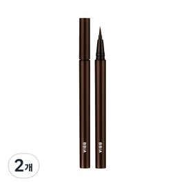 Bbia last pen eyeliner 0.6g, sharp brown, 2 pcs / 삐아 라스트 펜 아이라이너 0.6g, 샤픈브라운, 2개