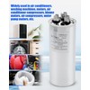 97F9987 Dual Capacitor Round 50 + 7.5μF MFD 440 VAC