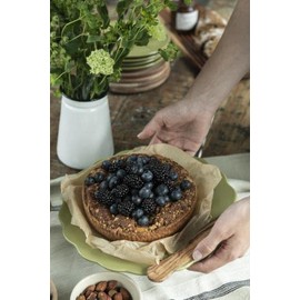 Ib Laursen Enamel White Vase Tall 15.5 cm