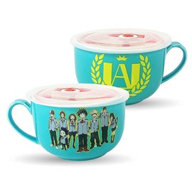 JUST FUNKY My Hero Academia - BOL à Soupe Avec Couvercle 532 ml - UA