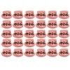 30Pcs Metal Cord Locks Double Hole Zinc Alloy Durable Light