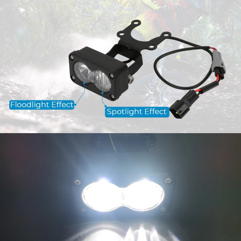 For Sur Ron US Upgraded LED Headlight w/ Bracket For