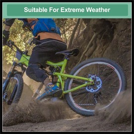 Hihaha 4 Pair Semi Metal Disc Bike Brake Pads W/Spring Leaf for Duoder 01 Durable Material