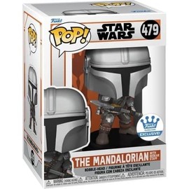 The Mandalorian with Beskar Staff Funko Exclusive