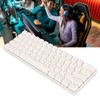 61 Key Mechanical Keyboard Portable Compact 60% Gaming Keyboard with