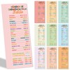 Celavoy Spanish Bible Emergency Numbers Bookmark - Paper Bookmarks Bulk